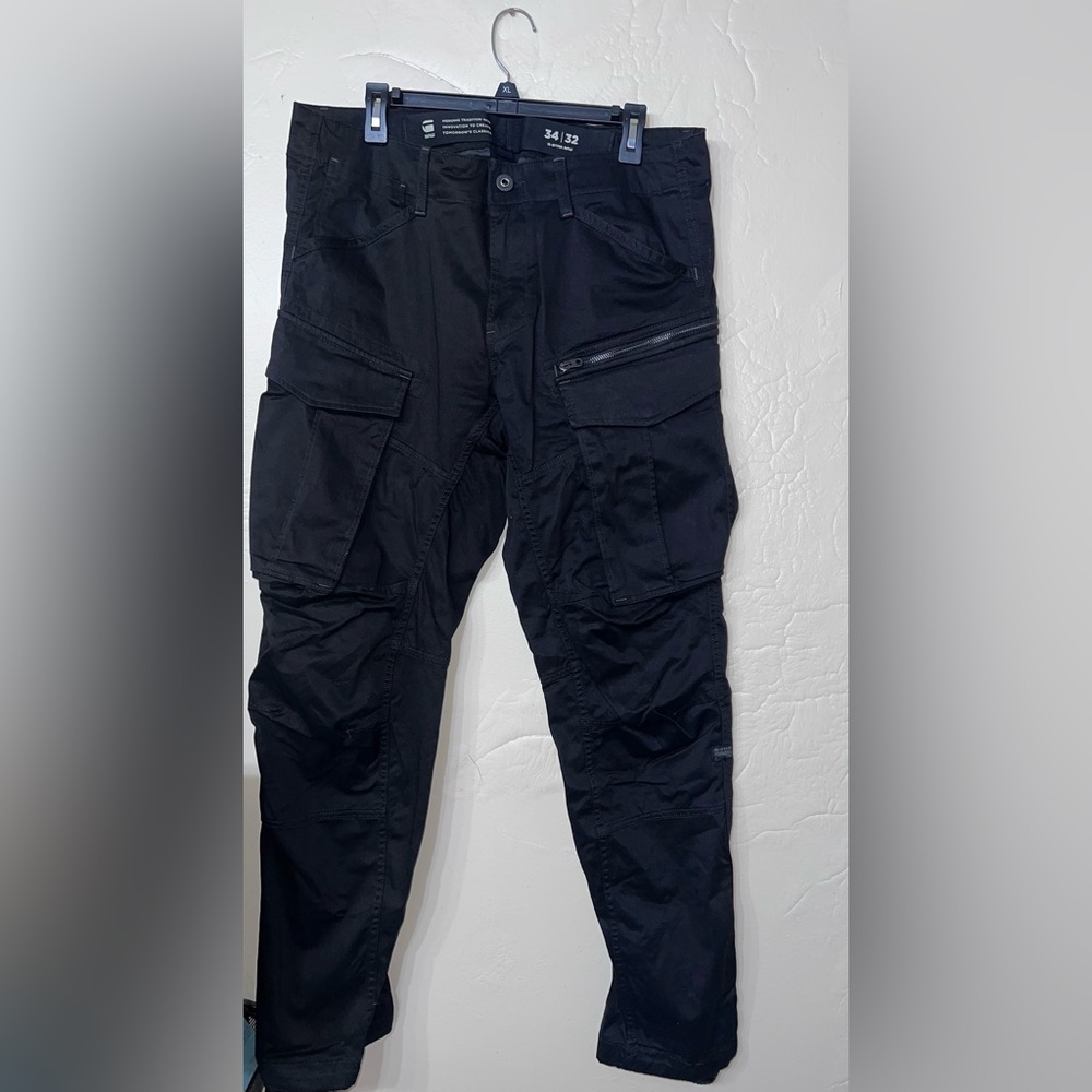G-Star RAW Men's Dark Cargo Pants - Picture 2 of 14